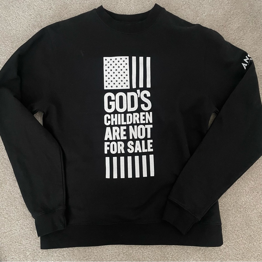 God’s Children are not for Sale Crewneck Sweater
